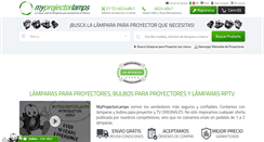 Desktop Screenshot of myprojectorlamps.com.mx